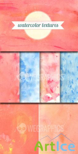 WeGraphics - Watercolor Textures Vol 2