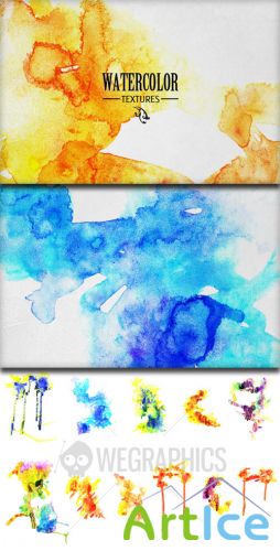 WeGraphics - Watercolor Textures Vol 1