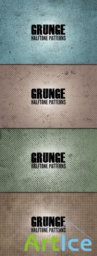 WeGraphics - Grunge Halftone Textures