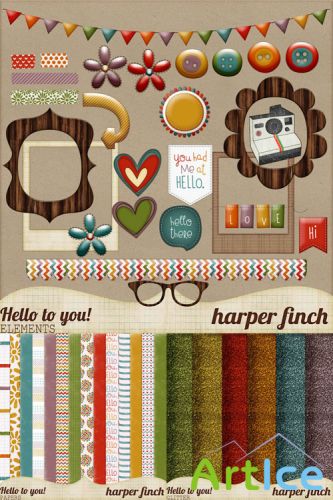 Scrap Set - Hello to You !