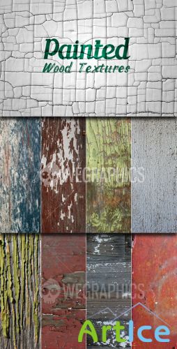 WeGraphics - Painted Wood Textures