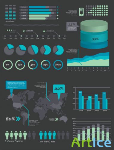 WeGraphics - Vector Infographic Kit