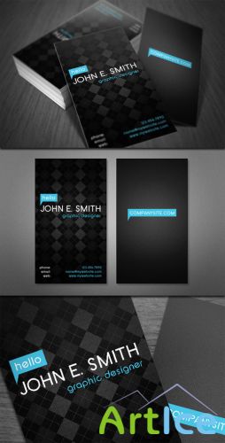 WeGraphics - Minimal Style Business Card Template