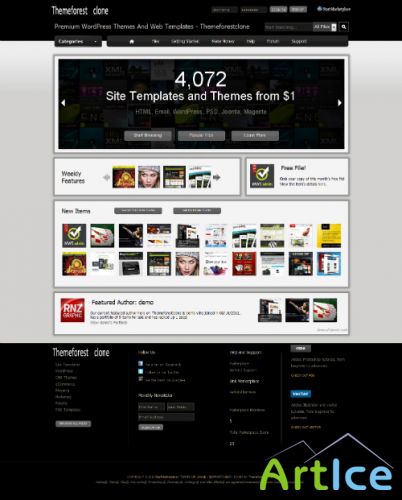 StartMarketPlace - ThemeForest Clone v1.0.1