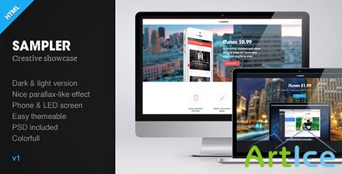 ThemeForest - Sampler - Creative showcase