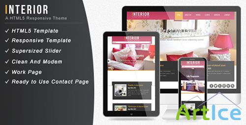 ThemeForest - Interior - Responsive Website Template