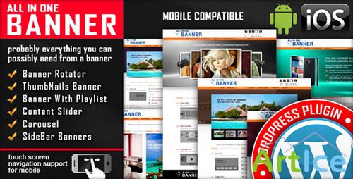 CodeCanyon - Banner Rotator / Content Slider v3.2 WordPress Plugin