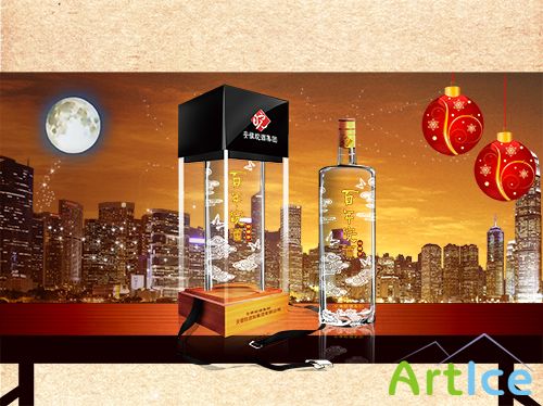 PSD Source - Advertising Elite Alcoholic Beverages