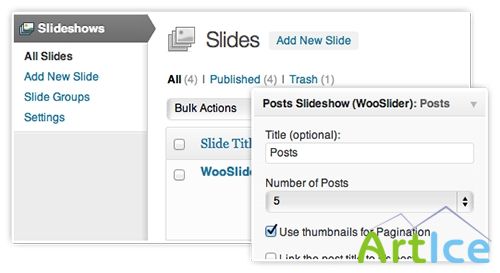 WooThemes - WooSlider v1.0.6 - The Ultimate Slideshow Plugin for WordPress