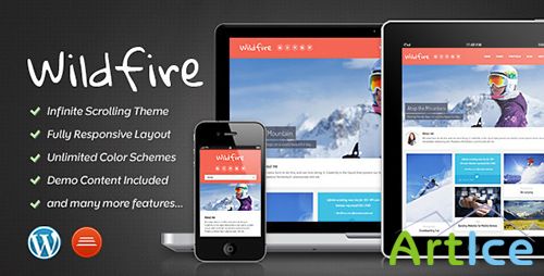 ThemeForest - Wildfire v1.1 - Responsive Portfolio Theme