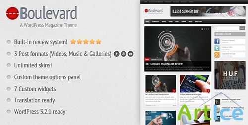 ThemeForest - Boulevard v1.0.2 - WordPress Magazine Theme