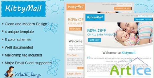 ThemeForest - Kittymail Newsletter Template