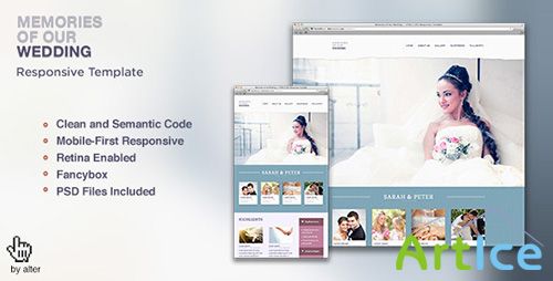 ThemeForest - Memories - HTML5 CSS3 Responsive Template