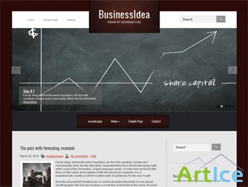 BusinessIdea v1.0.1 - WordPress Theme