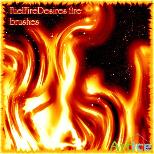 Fire Brushes Photoshop