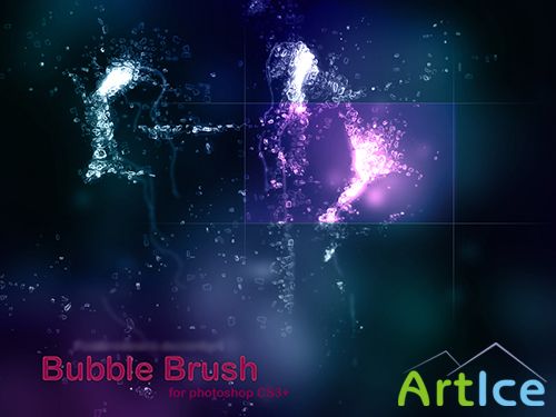 Bubble brush