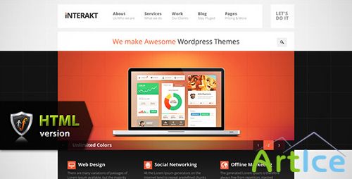 ThemeForest - Interakt Agency - Responsive HTML Theme