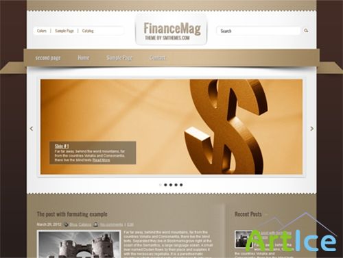 FinanceMag - WordPress Theme