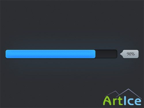 Progressbar UI - PSD