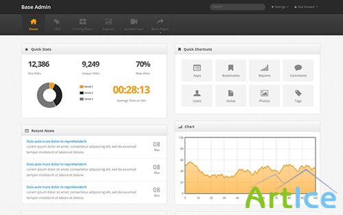 Base Admin Template