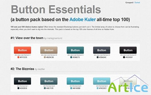 Button Essentials - Button Pack