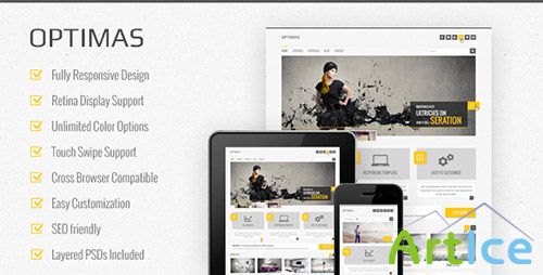 ThemeForest - Optimas - Responsive Multipurpose Template