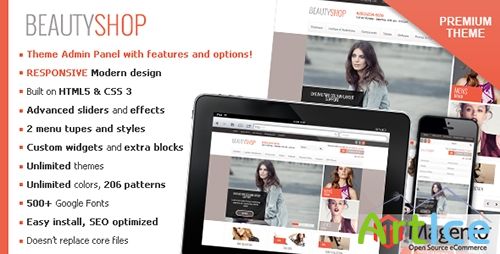 ThemeForest - BeautyShop v1.1 - Premium Responsive Magento theme!