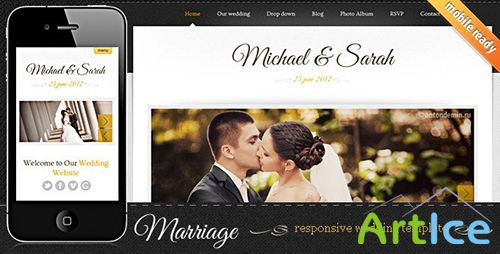 ThemeForest - Marriage - Responsive Wedding Template - FULL