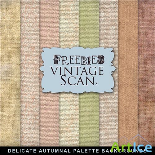 Textures - Delicate Autumnal Palette Backgrounds