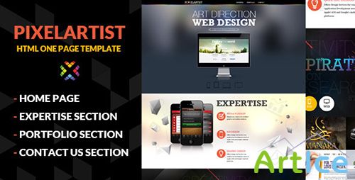 ThemeForest - Pixel Artist