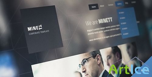 ThemeForest - MINETT - responsive HTML template - RIP