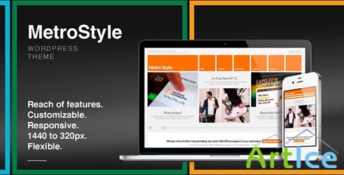 ThemeForest - MetroStyle v1.3.5 - Responsive All Purpose Wordpress Theme