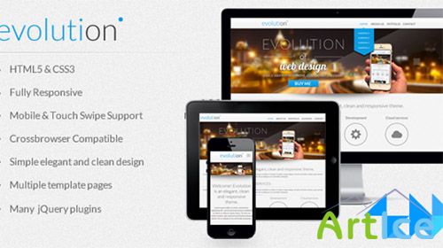 MojoThemes - Evolution - Multi Purpose Responsive - RIP