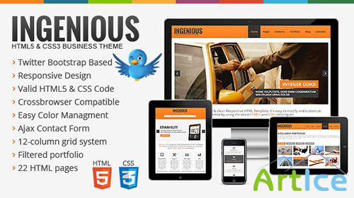 MojoThemes - Ingenious - Responsive HTML Template - RIP