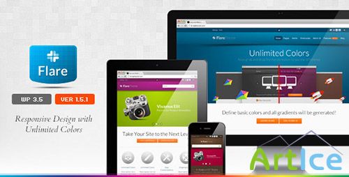 ThemeForest - Flare v1.5.1 - Responsive Premium Business & Portfolio WP Theme