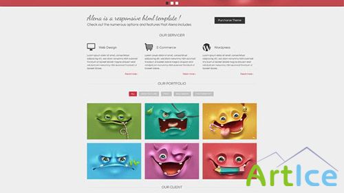 MojoThemes - Alena - Reponsive Template HTML - RIP