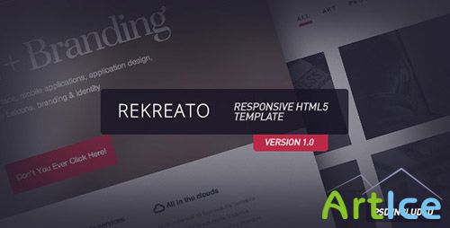 ThemeForest - Rekreato - Responsive HTML5 Template - RIP