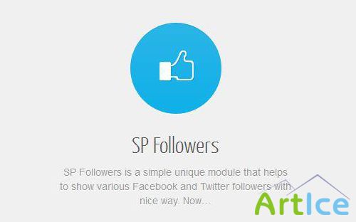 SP Followers v1.0.1 for Joomla 2.5