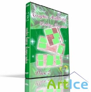 Graphic Authority: Wedding Templates Vol.2 - 2 DVD