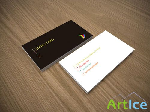 Minimal Business Card PSD Template