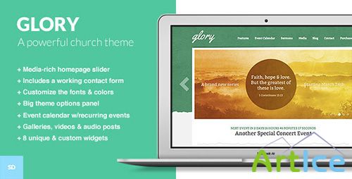 ThemeForest - Glory - The WordPress Theme for Churches - FULL