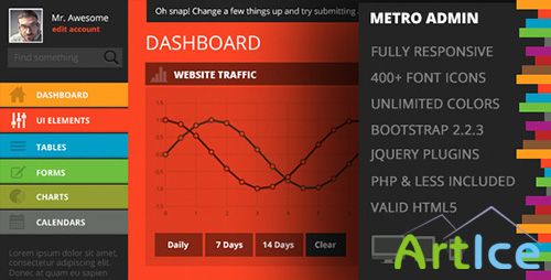 ThemeForest - METRO - Premium Admin Template - FULL