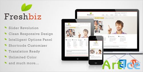 ThemeForest - Freshbiz - Responsive Business WP Theme