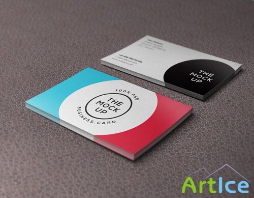 Pixeden - Psd Business Card Mock-Up Vol9