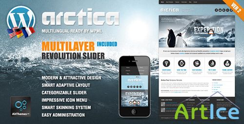 ThemeForest - Arctica v2.0 - Responsive Wordpress Theme - FULL