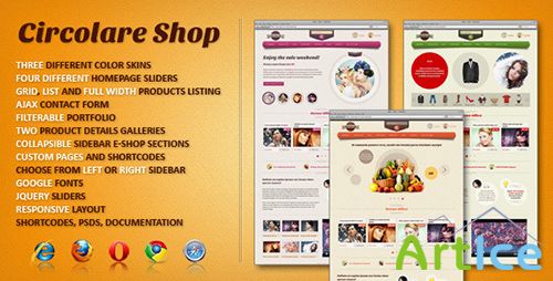 ThemeForest - Circolare eCommerce HTML Template - RIP