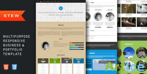 ThemeForest - Stew - Multipurpose Business & Portfolio Template - RIP