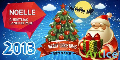 ThemeForest - Noelle - Christmas Landing Page - RIP