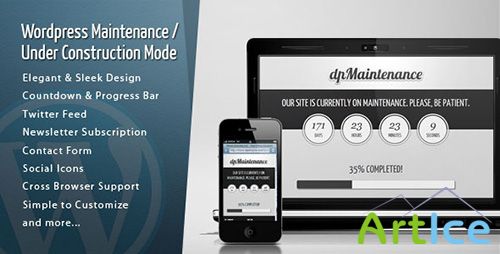 CodeCanyon - WordPress Maintenance v1.8.1 - Under Construction Mode