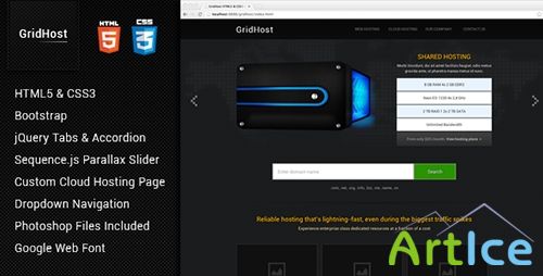 ThemeForest - GridHost - Hosting Them